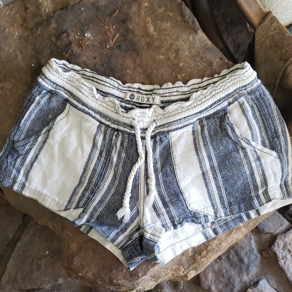 Striped Roxy Beach Short